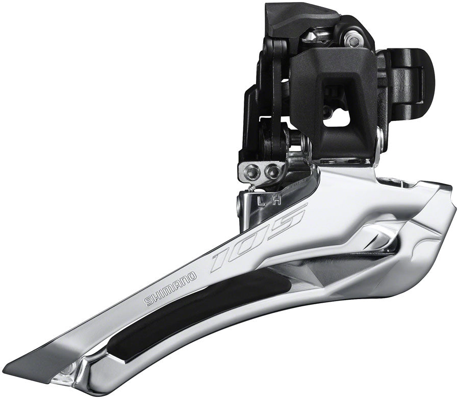 105 FD-R7100-BS Front Derailleur - 12-Speed Double 31.8/28.6mm Band Clamp Down-Swing Down-Pull 52t Max