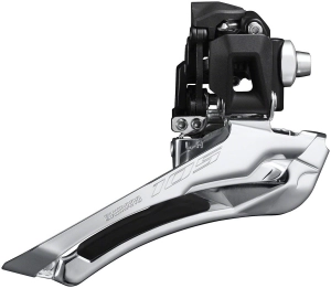 105 FD-R7100-F Front Derailleur - 12-Speed Double Braze-On Down-Swing Down-Pull 52t Max