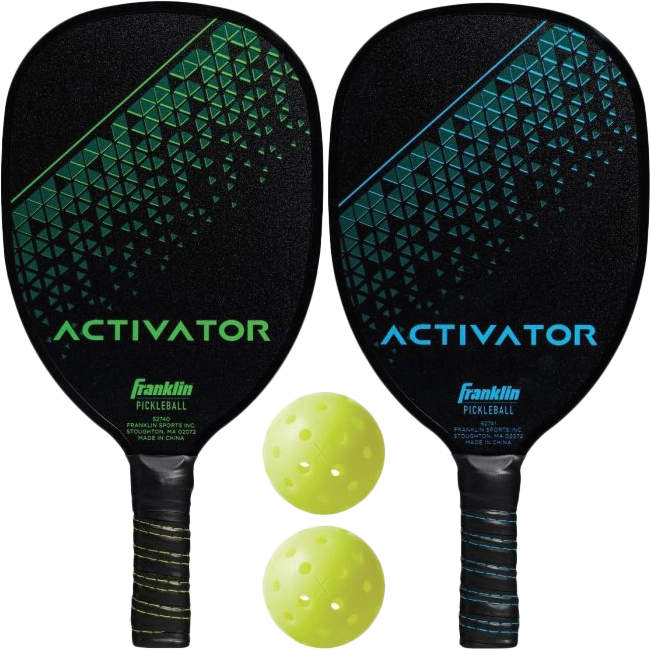 Activator Wood Paddle   X-40 Ball Set - 2 Players