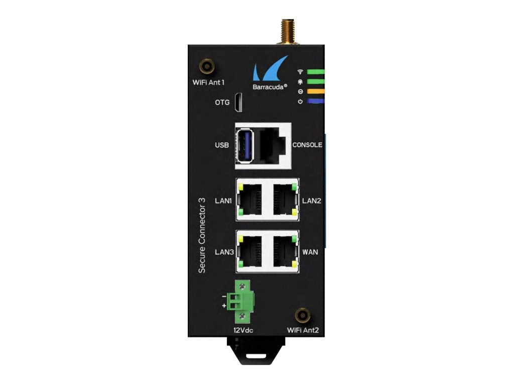 Barracuda Secure Connector 34 - Security appliance - 1GbE - 3G, 4G, 2G - GSM 850/900/1800/1900 / UMTS 850/900/1900/2100 / LTE BNGFSC34A