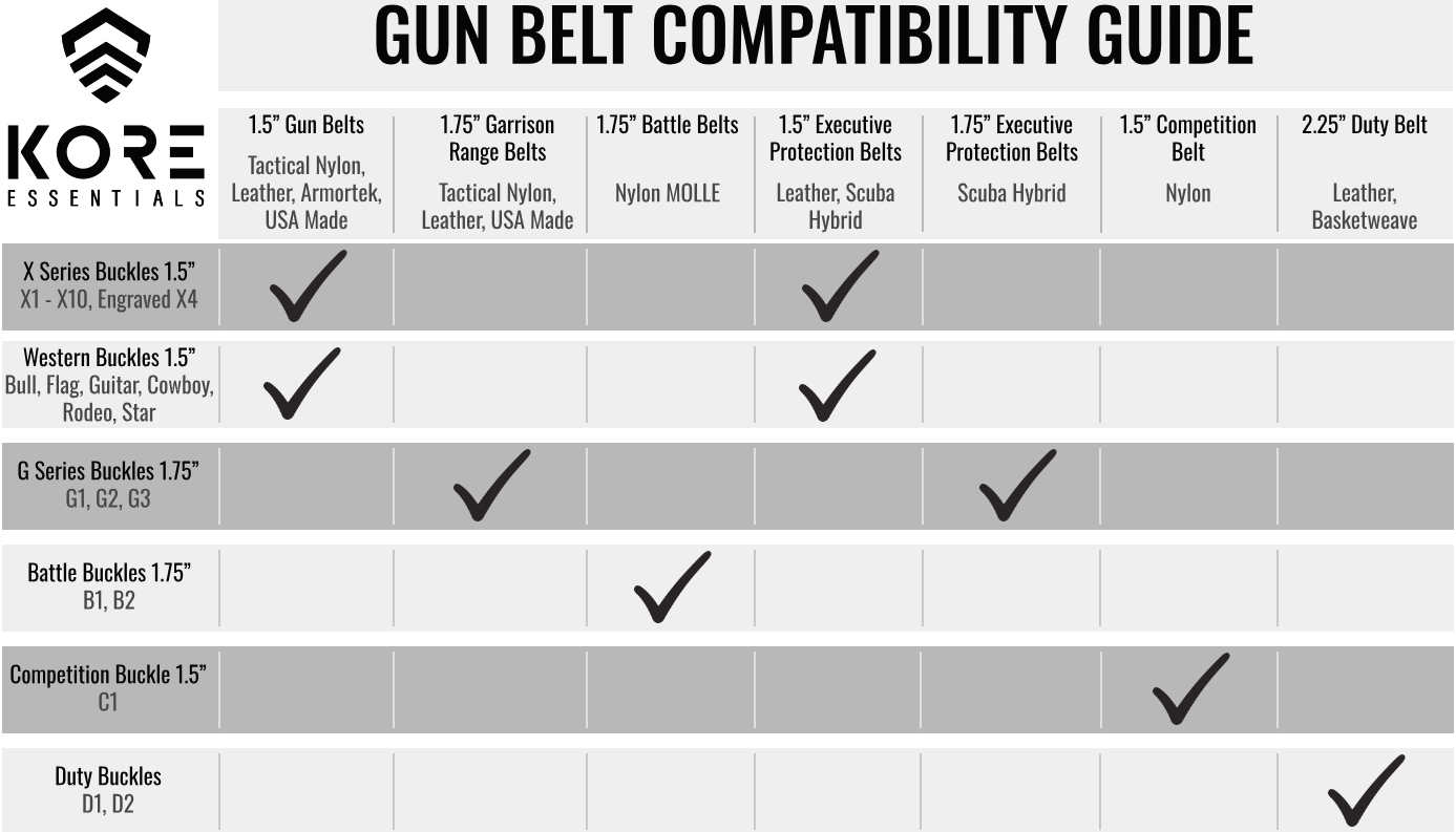 BATTLE BUCKLES 1.75" [BUCKLE ONLY]
