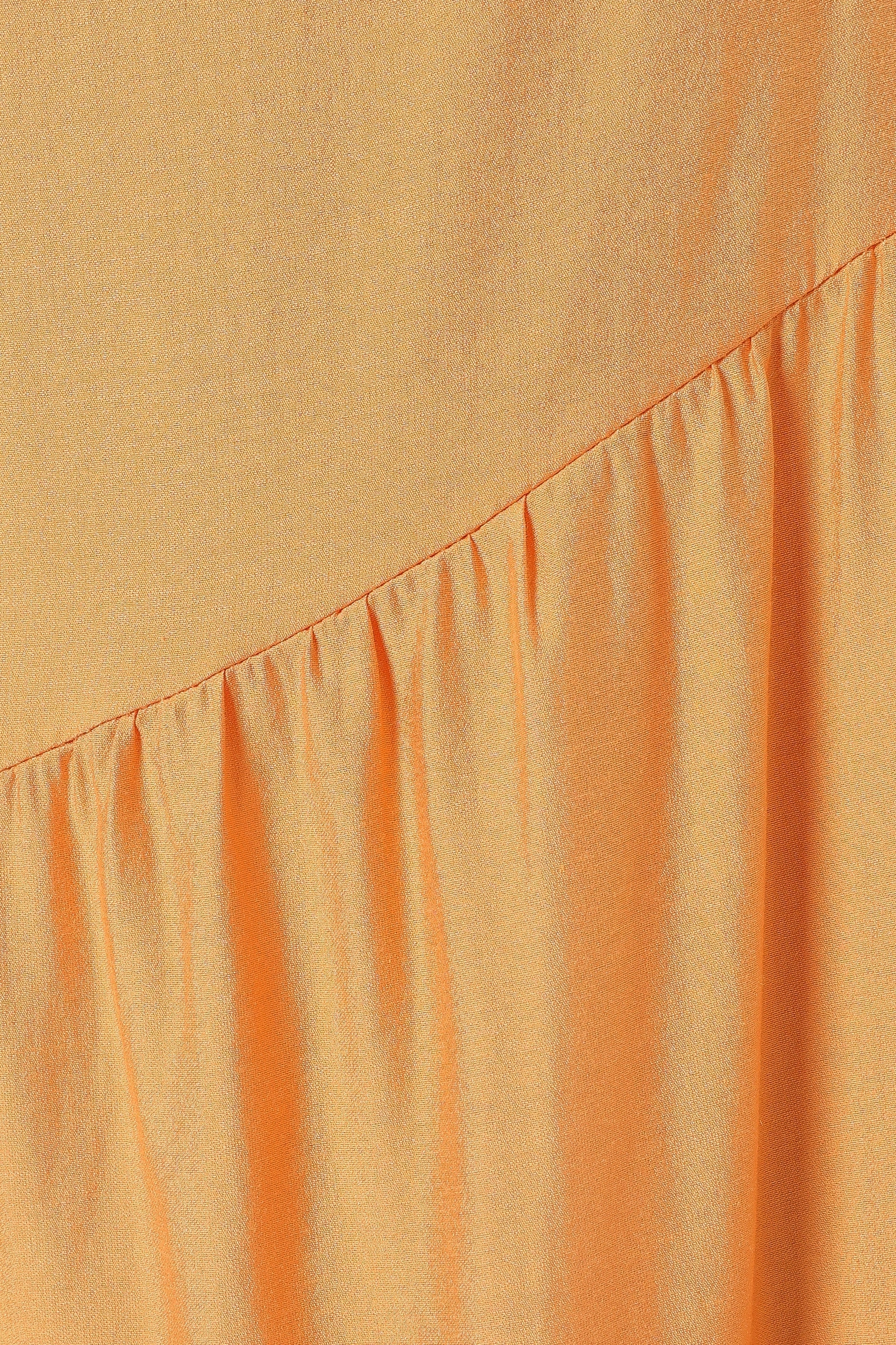Bennie Midi Dress - Orange