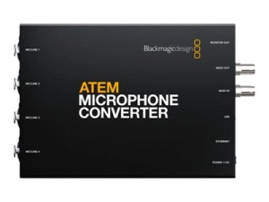 Blackmagic ATEM - Microphone converter SWATEMTVSTDMC-SG
