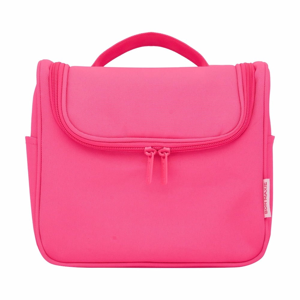 Bon Voyage Travel Toiletry Bag -- Bright Pink