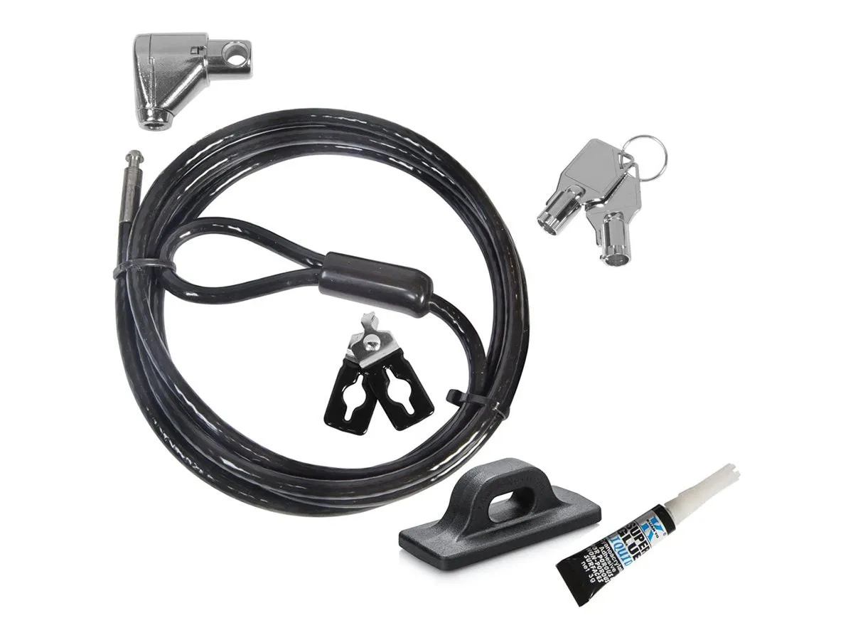Computer Security Products Guardian Series - System security kit - black - 6 ft CSP-810-S-1X-1G-KD