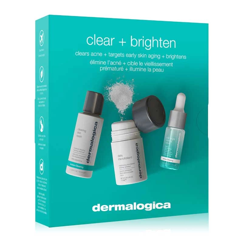 Dermalogica Active Clearing Clear   Brighten Kit Discontinued