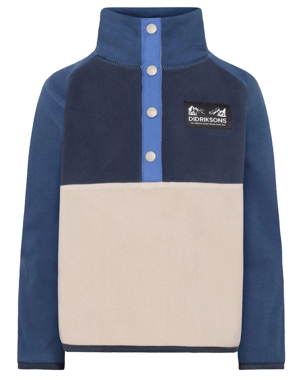 Didriksons Childrens Monte Half Button Fleece 4
