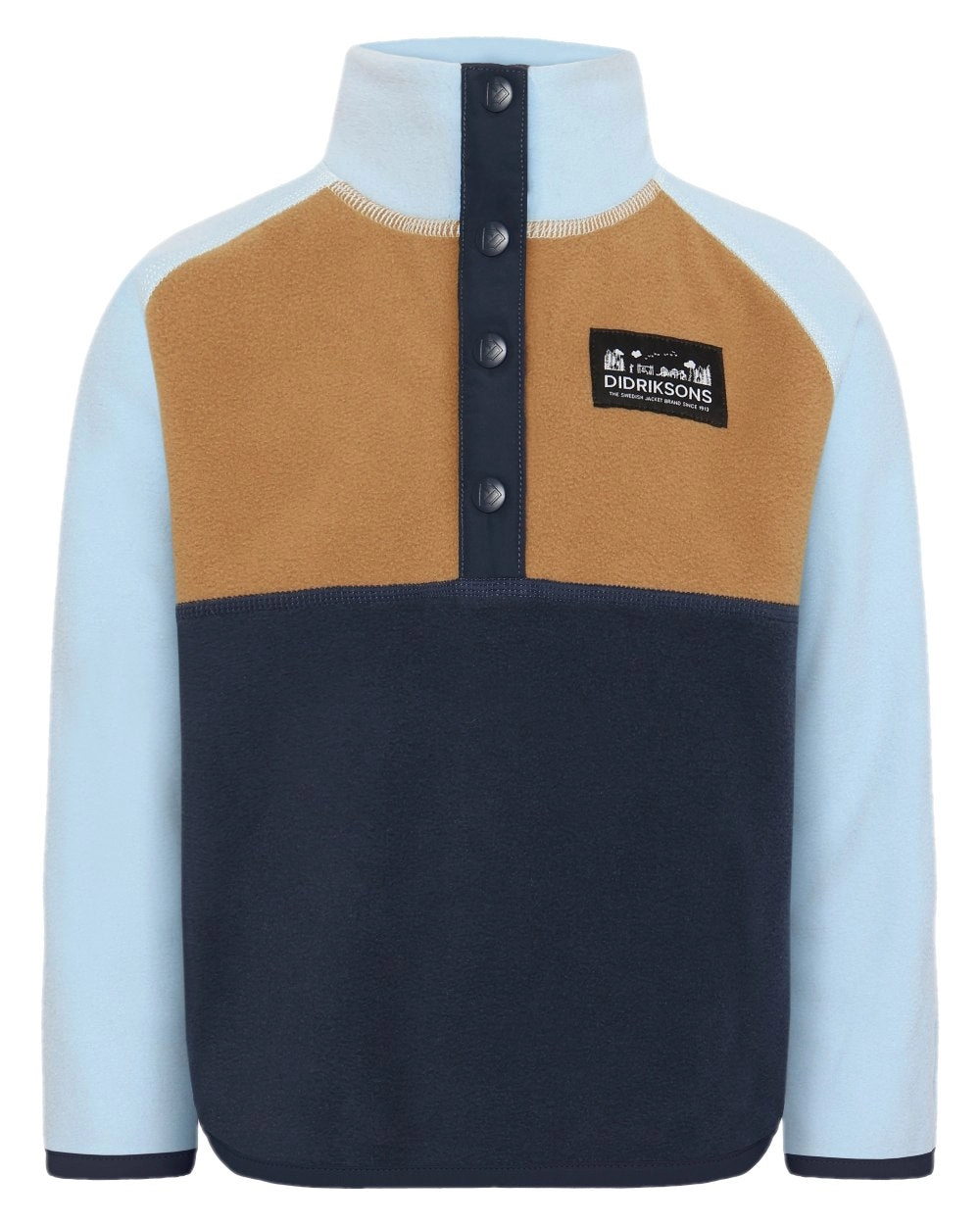Didriksons Childrens Monte Half Button Fleece 4