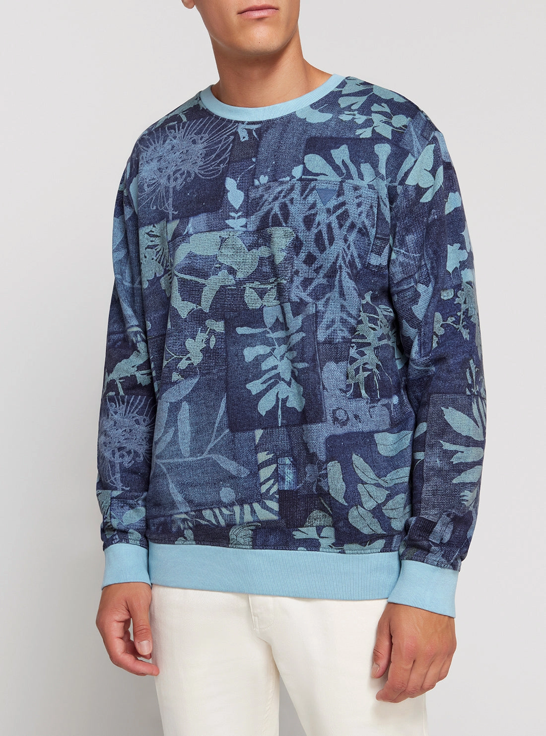 Eco Blue Overdye Jumper