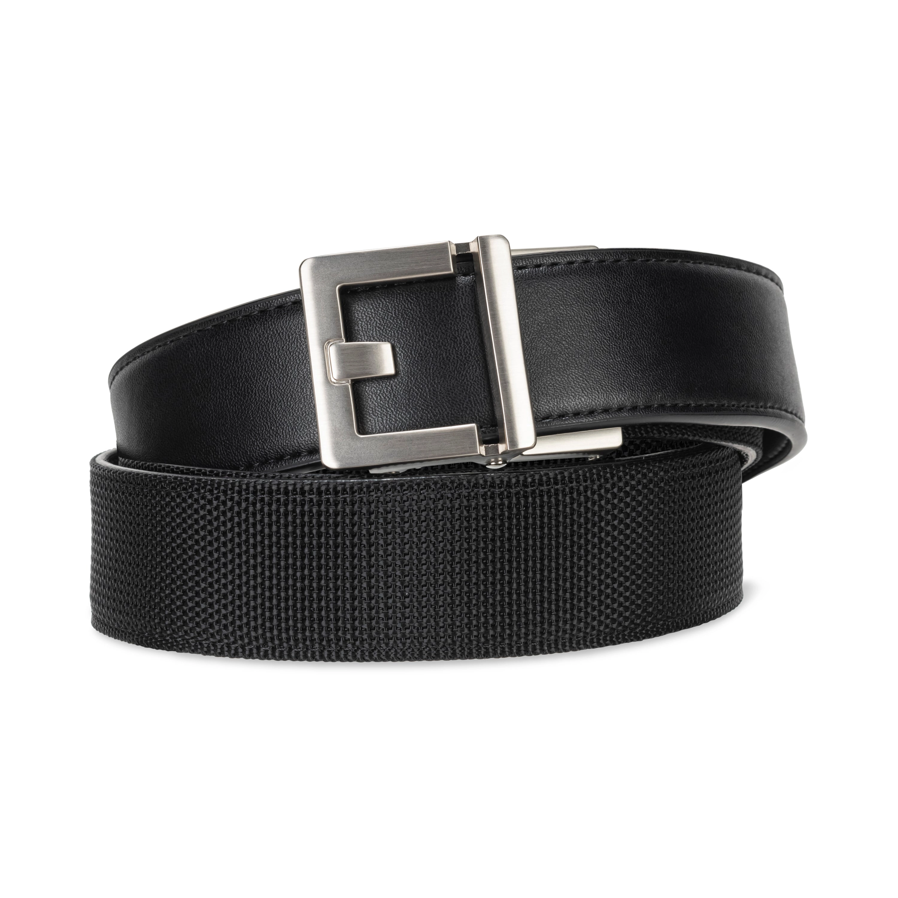 EXECUTIVE PROTECTION BLACK TACTICAL HYBRID BELT 1.5": COMPLETE KIT