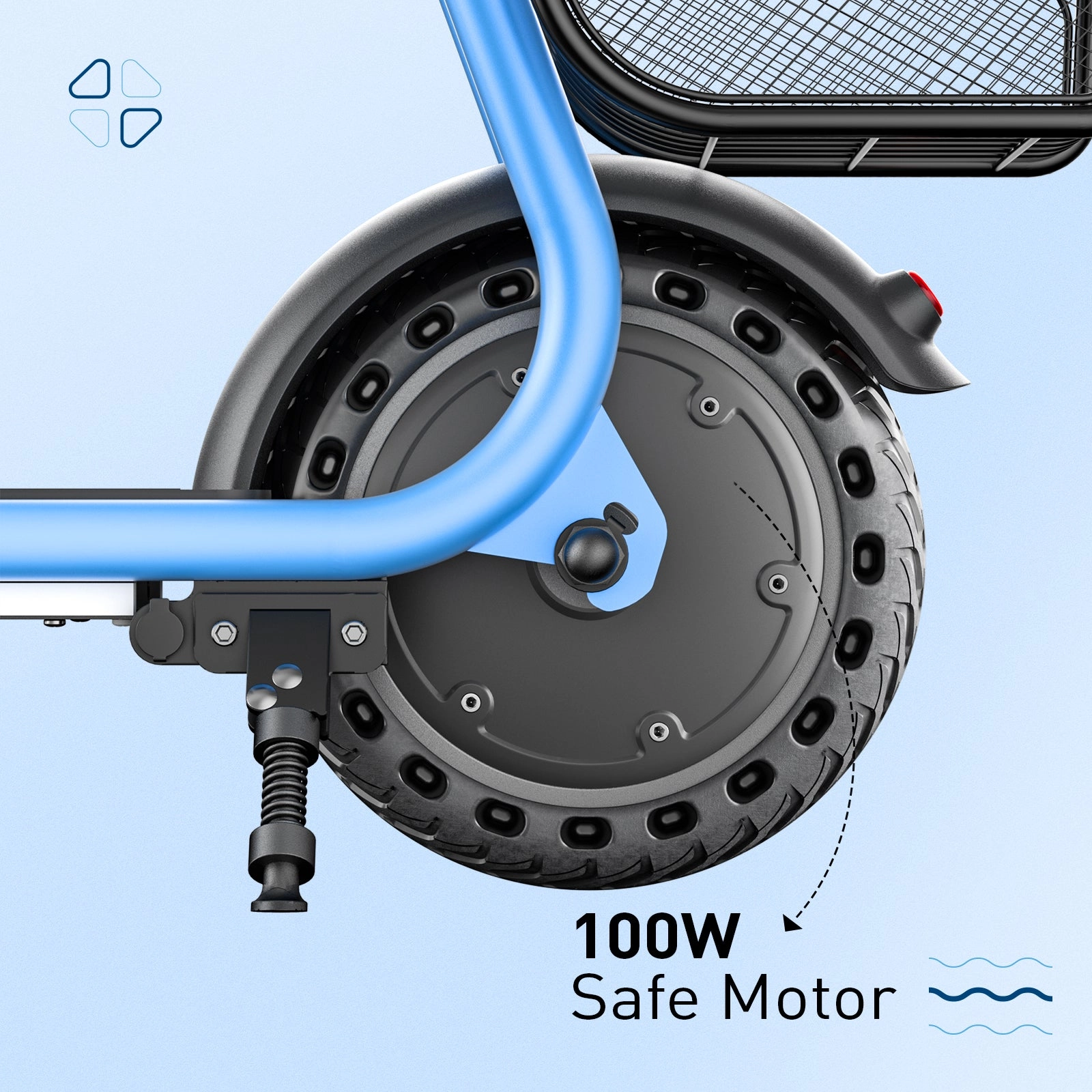 Hiboy Q2 Lite-A Kids Electric Scooter with Basket and Seat
