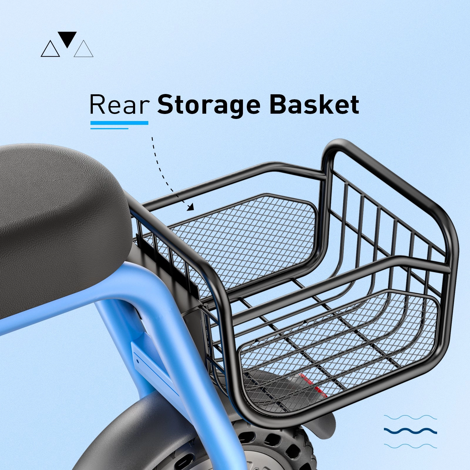 Hiboy Q2 Lite-A Kids Electric Scooter with Basket and Seat