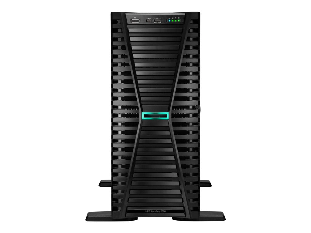 HPE StoreEasy 1570 Performance - NAS server - 4 bays - 8 TB - Serial ATA-600 / SAS 3.0 / PCI Express (NVMe) - HDD 2 TB x 4 - S2A25A