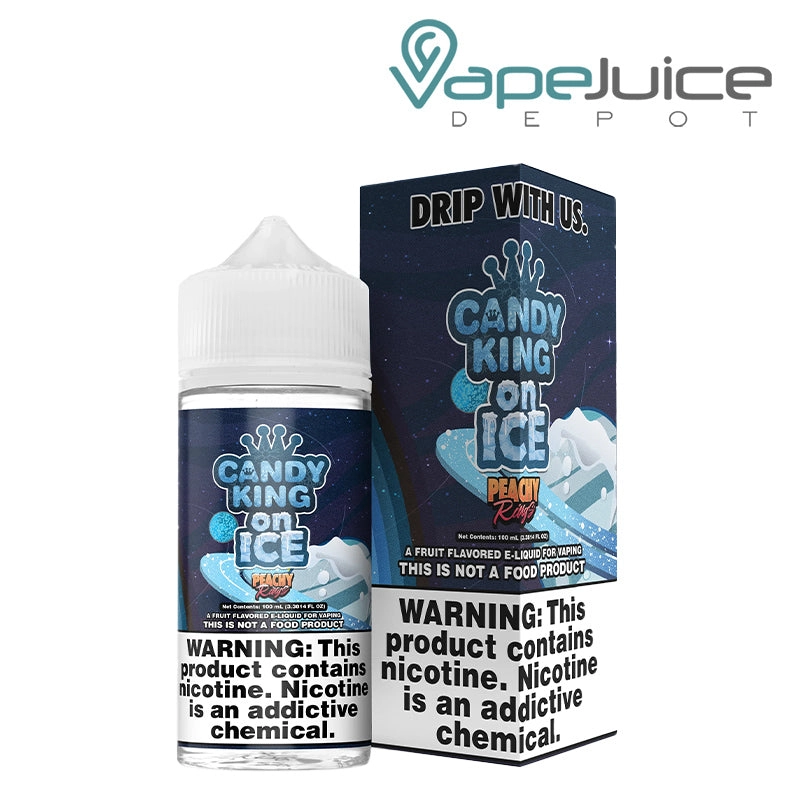 Iced Peachy Rings Candy King eLiquid 100ml