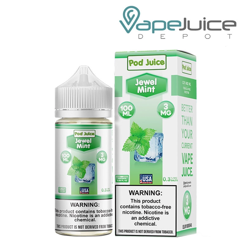 Jewel Mint Pod Juice TFN 100ml