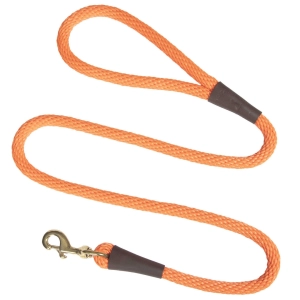 Mendota Snap Leash Large Dog Lead in Orange