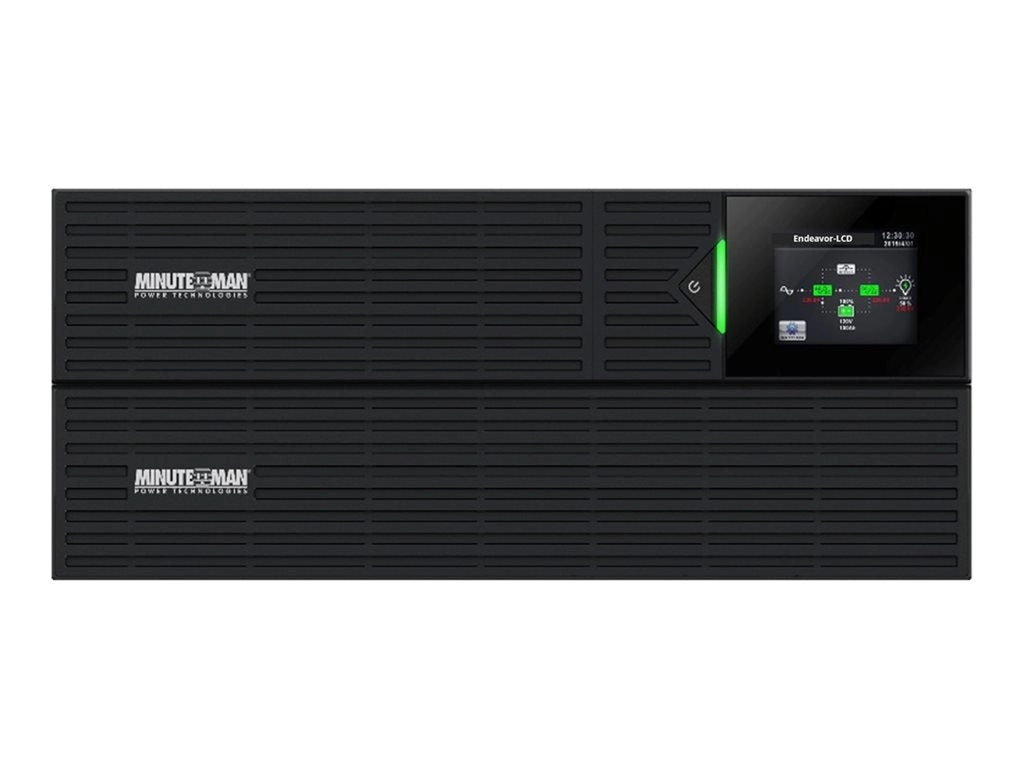 Minuteman Endeavor ED6KRT - UPS (rack-mountable / external) (BM0097) - AC 208/220/230/240 V - 5400 Watt - 6000 VA - valve regulated