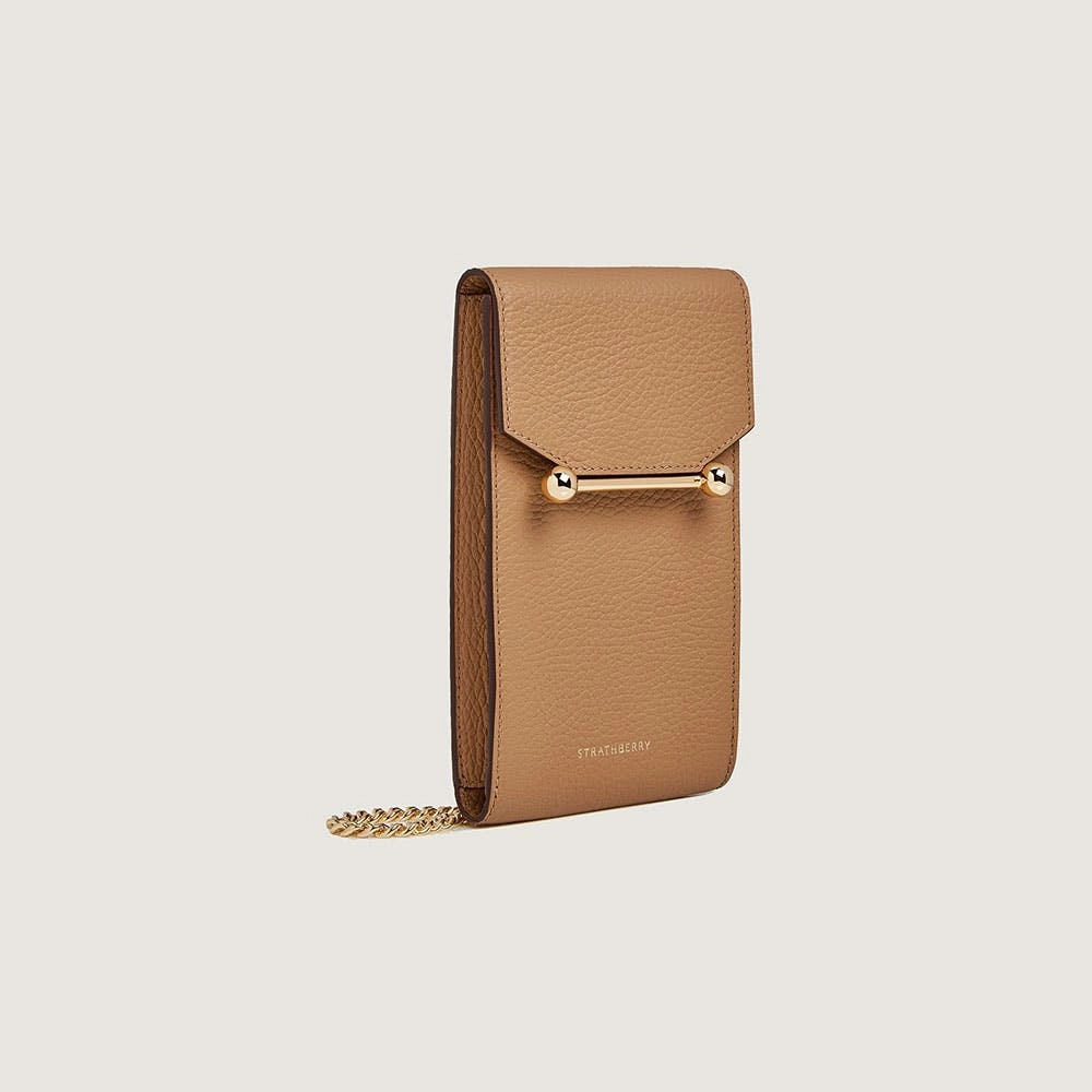 Mosaic Phone Pouch - Caramel