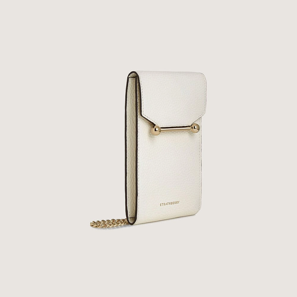 Mosaic Phone Pouch - Vanilla