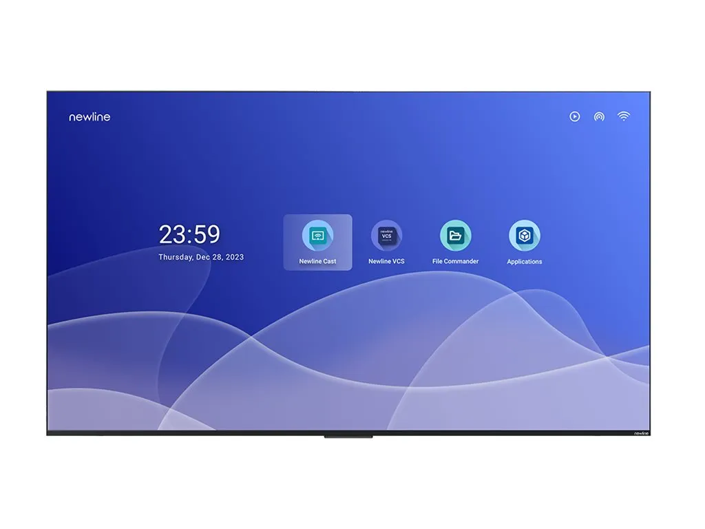 Newline STV-5524-PLUS - 55 Diagonal Class STV  Series LED-backlit LCD display - interactive digital signage - Android - 4K UHD