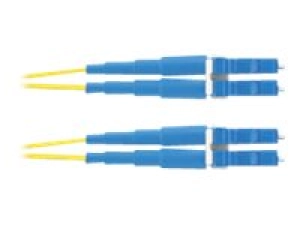 Panduit Opti-Core - Patch cable - LC single-mode (M) to LC single-mode (M) - 0.5 m - fiber optic - duplex - 9 / 125 micron - F92ERLNLNSNM0.5