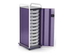 Paragon A&D Crossfit Storage - Trolley - 11 drawers - 16 gauge tubular steel, TFM CFS42OFTOTES17-918XZX