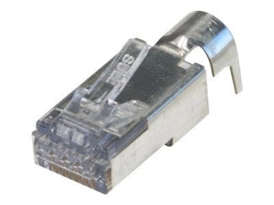 Platinum Tools ezEX44 - Network connector - TAA Compliant - RJ-45 (M) - shielded - CAT 6 - solid, stranded - (qty per pack: 50) 202051J