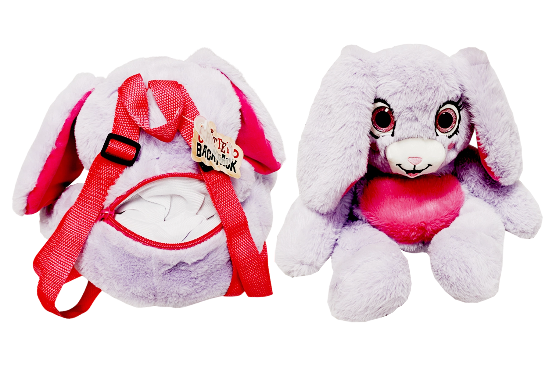 Plush Critter Backpack Floor Display - 18 Pieces Per Retail Ready Floor Display 88431