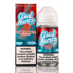 Pomegranate Berry Iced - Cloud Nurdz E-Juice (100 ml)