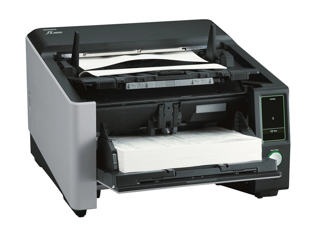 Ricoh fi 8820 - Document scanner - Dual CIS - Duplex -  - 600 dpi x 600 dpi - up to 120 ppm (mono) / up to 120 ppm (color) - PA03830-B305