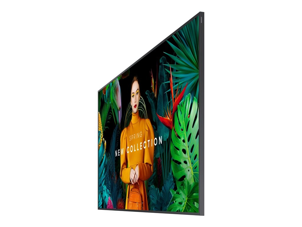 Samsung QH55C - 55 Diagonal Class (54.6" viewable) - QHC Series LED-backlit LCD display - Crystal UHD - digital signage - Tizen