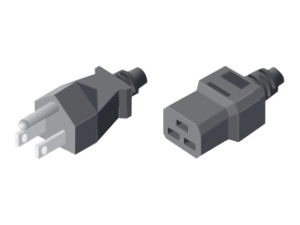 Server Technology - Power cable - NEMA 5-15P to IEC 60320 C19 - 125 V - 15 A - 10 ft PTCORD-L5