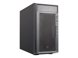 SilverStone Fara 311 - Tower 18.3 - micro ATX - no power supply (ATX / PS/2) - black - USB/Audio SST-FA311-B