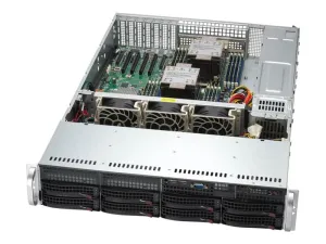 Supermicro Mainstream SuperServer 621P-TRT - Server - rack-mountable 2U - no CPU up to - RAM 0 GB - hot-swap 3.5 bay(s) - no SYS-621P-TRT