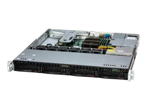 Supermicro UP SuperServer 511R-M - Server - rack-mountable 1U - no CPU up to - RAM 0 GB - SATA/SAS - hot-swap 3.5 bay(s) - no SYS-511R-M
