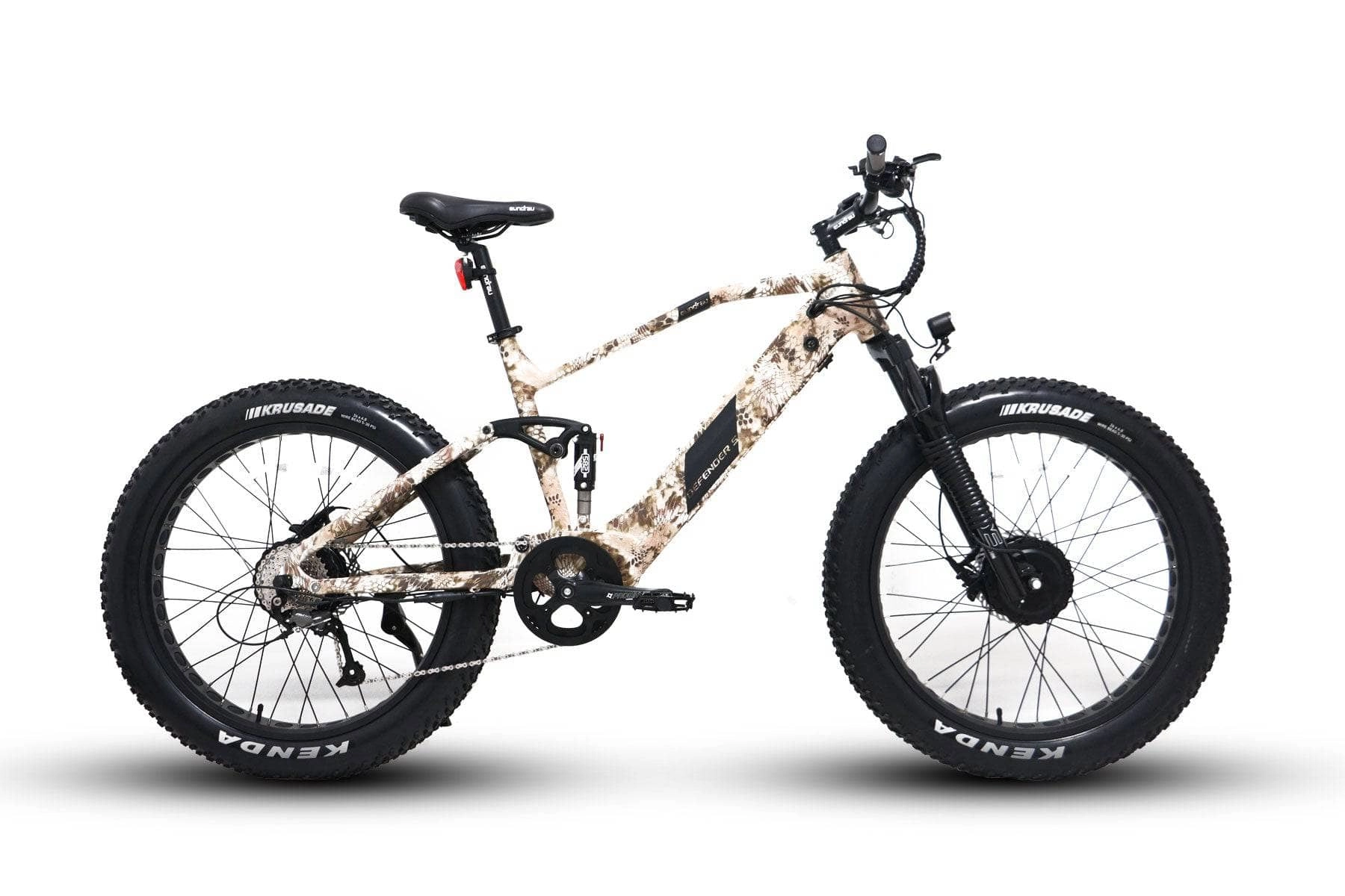 The Eunorau DEFENDER-S Fat Tire Electric Bike