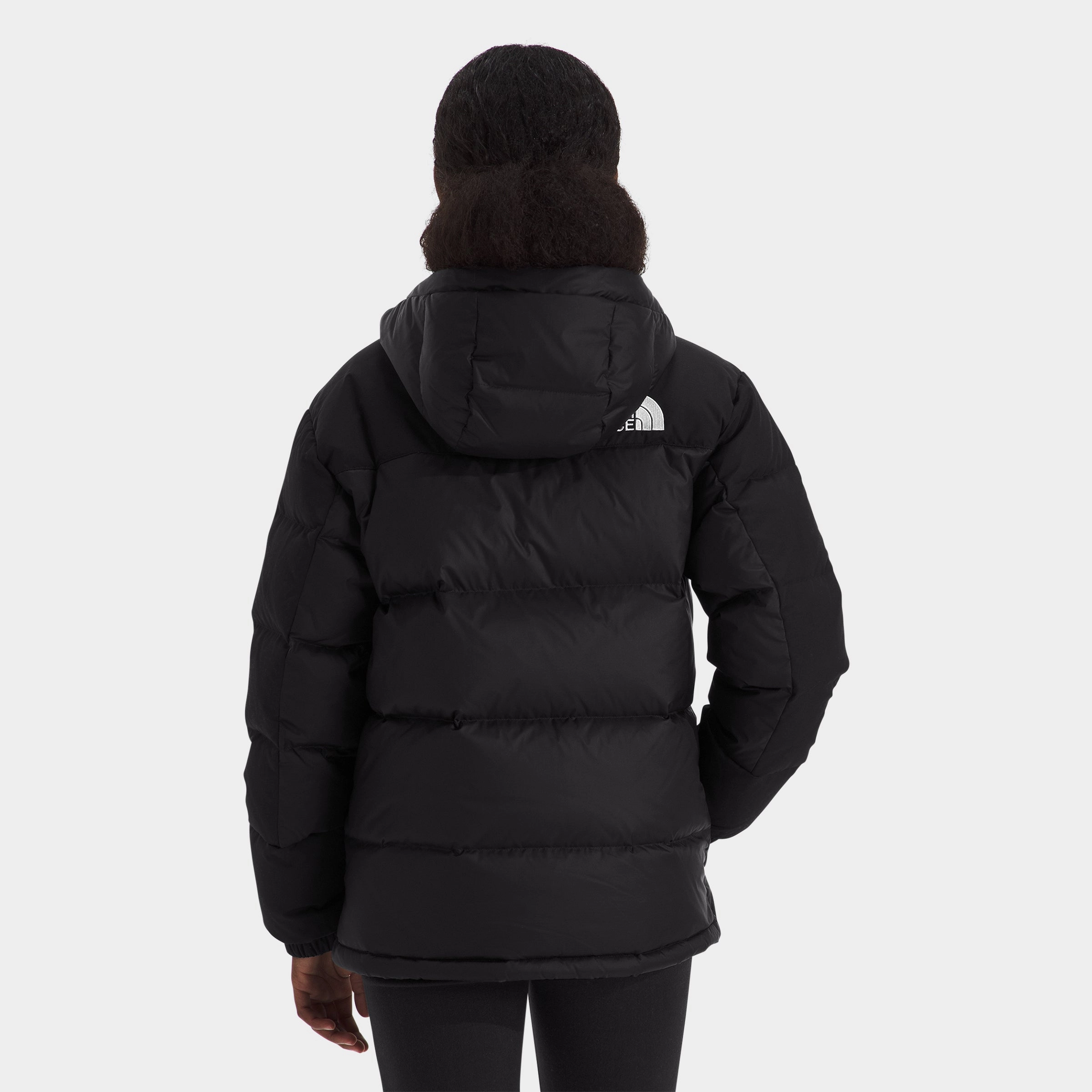 The North Face Junior Boys' HMLYN Down Short Parka / Black