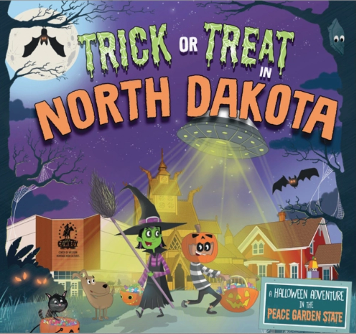Trick or Treat in North Dakota Book