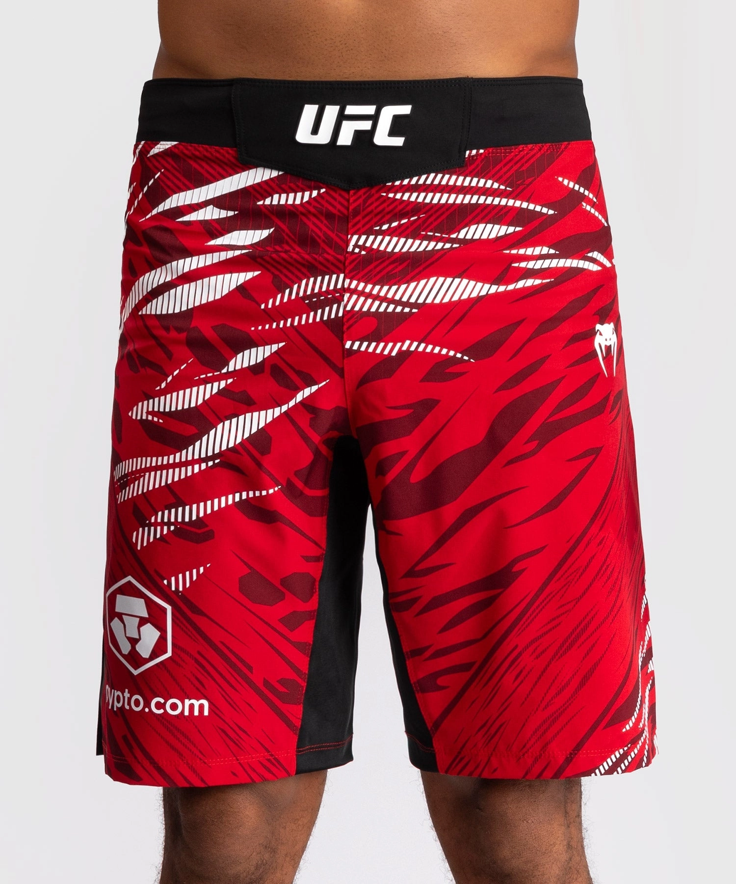 UFC Fusion by Venum Personalized Authentic Fight Night Men's Fight Short - Long Fit - Red