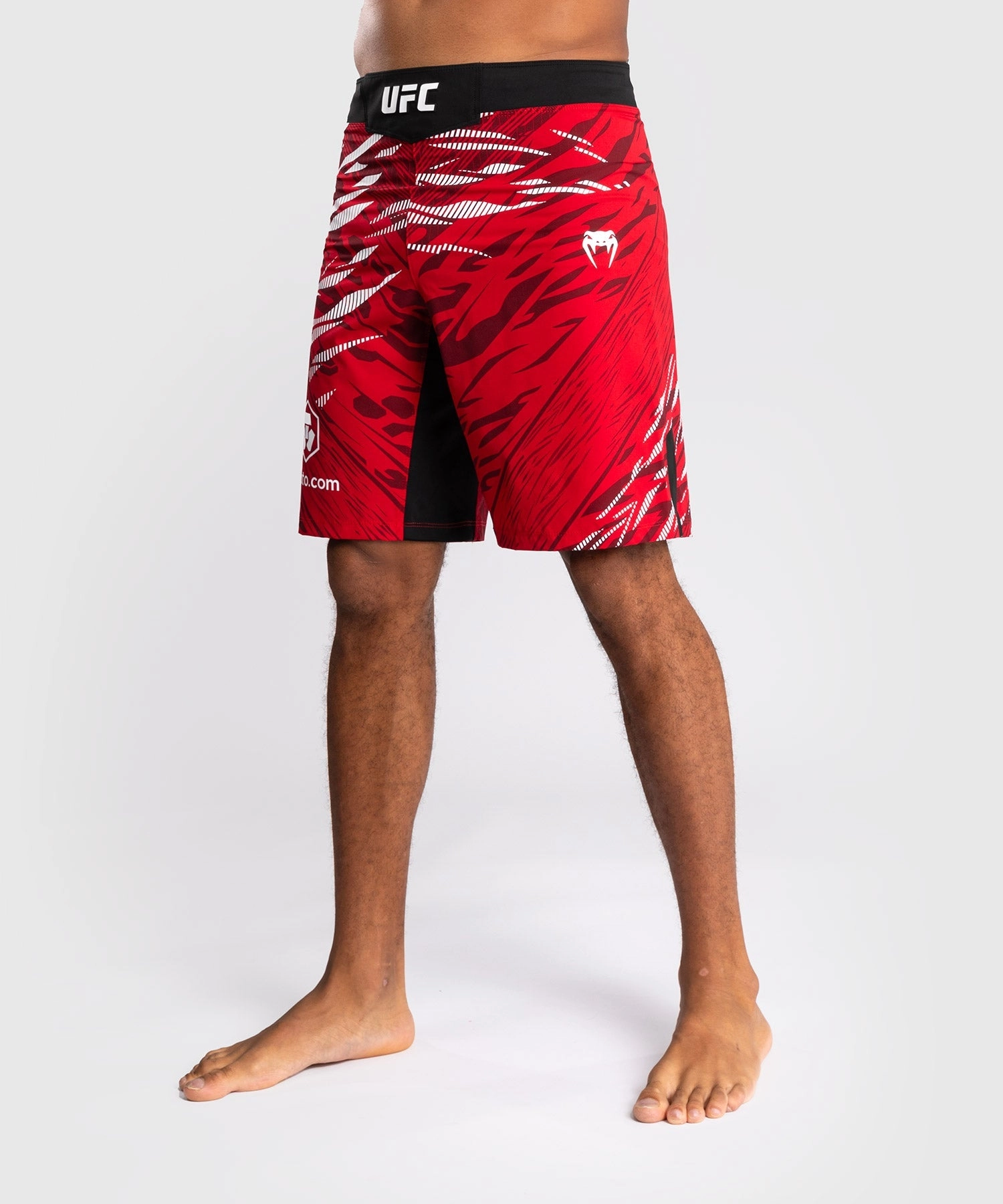 UFC Fusion by Venum Personalized Authentic Fight Night Men's Fight Short - Long Fit - Red
