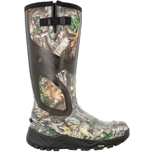 XRB 1000G Insulated Waterproof Camo Rubber Round Toe Rain Boots